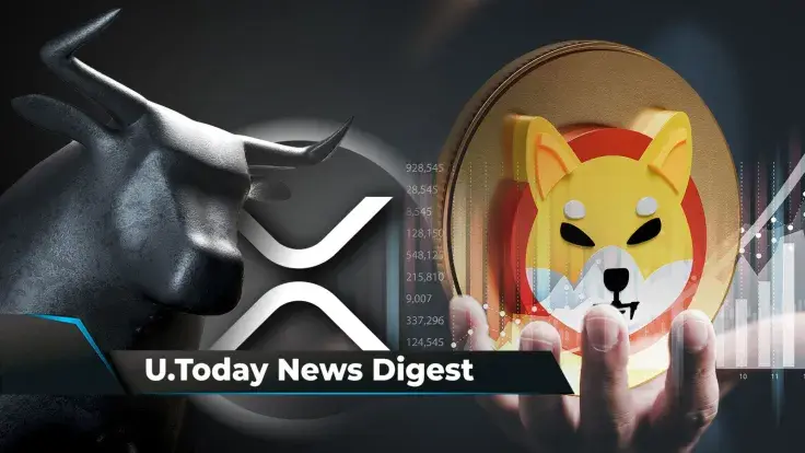 SHIB Lead Kusama Praises New Shibarium Achievement, XRP Forming Bullish Reversal Pattern, Large SHIB Holders See 923% Surge in SHIB Outflows: Crypto News Digest by U.Today