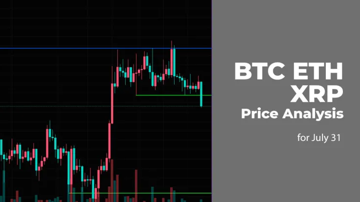 BTC, ETH and XRP Price Analysis for July 31