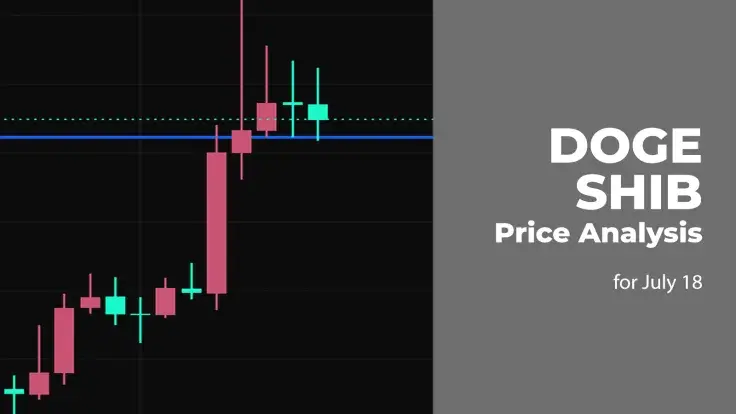 DOGE and SHIB Price Analysis for July 18