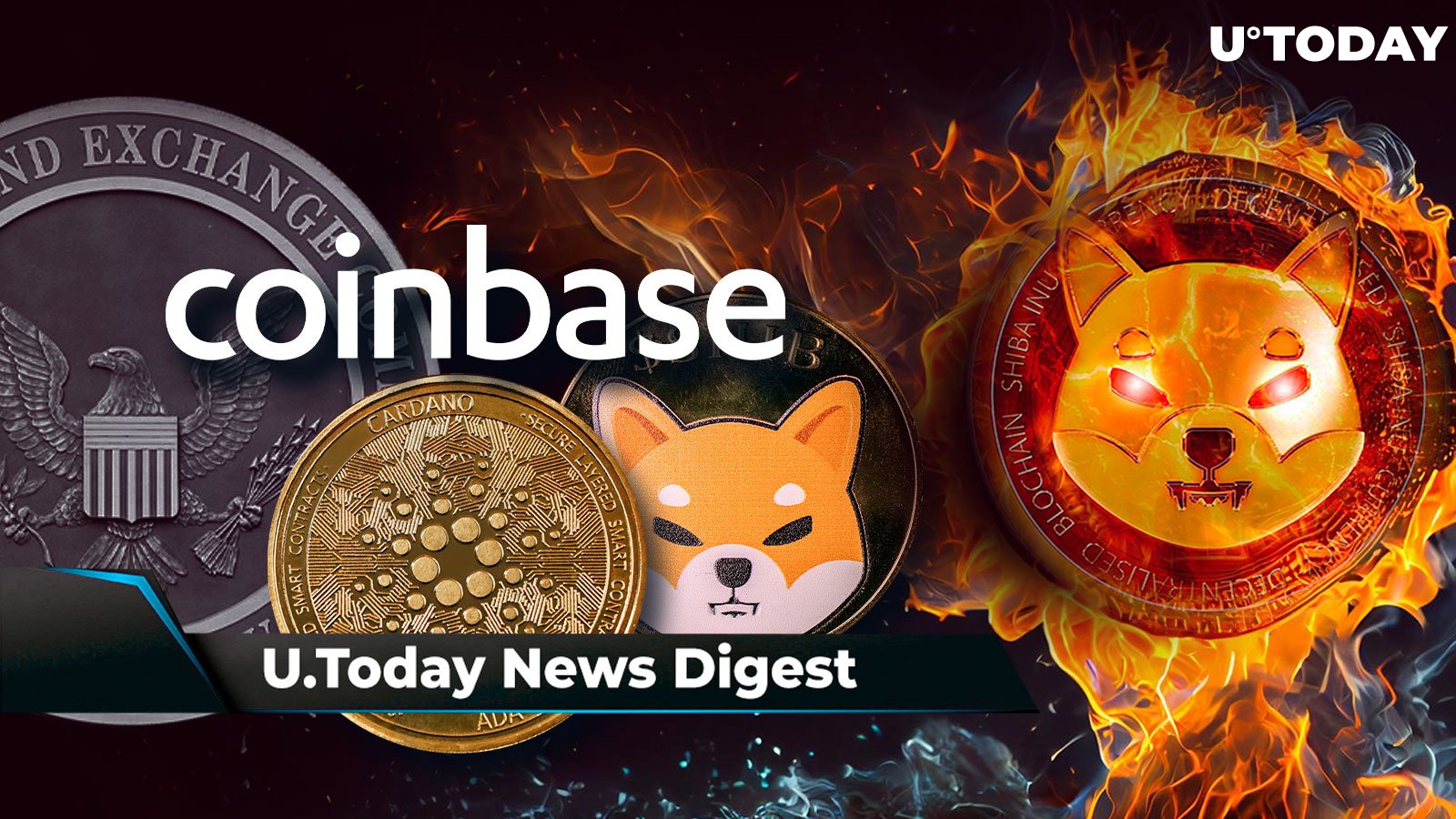 SEC Wanted Coinbase to Delist SHIB, ADA and Other Altcoins, Shibarium Hackathon Announced, SHIB's Double Burn Rate Sparks Price Surge: Crypto News Digest by U.Today