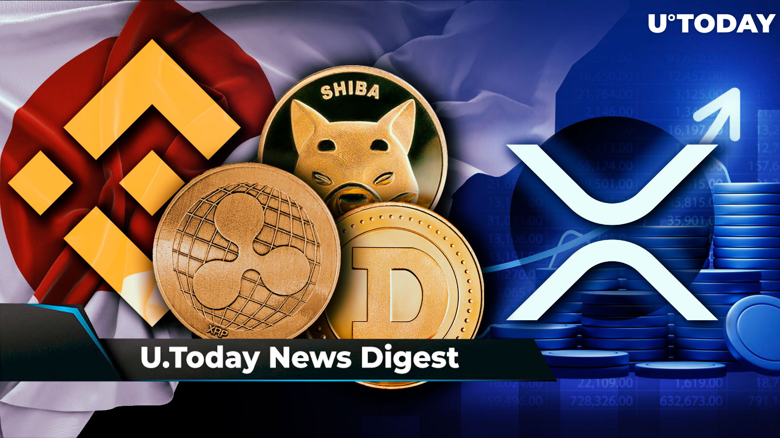 1 Billion XRP Released From Escrow; XRP, SHIB, DOGE Listed on Binance Japan; XRP on Verge of Breaking Important Support Level: Crypto News Digest by U.Today