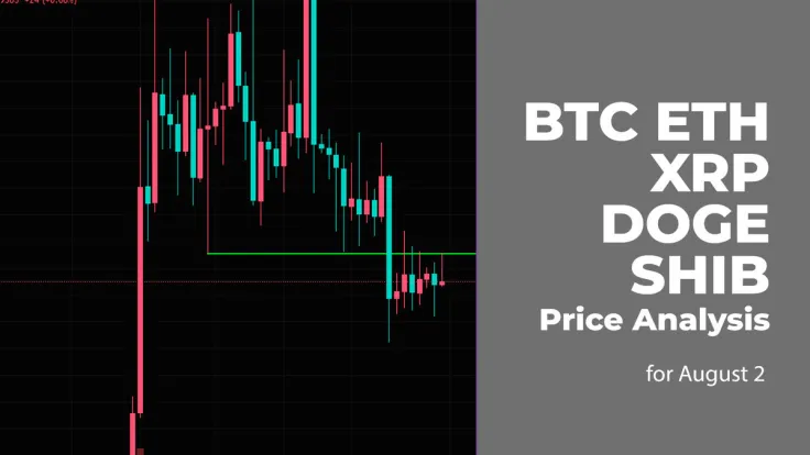 BTC, ETH, XRP, DOGE and SHIB Price Analysis for August 7