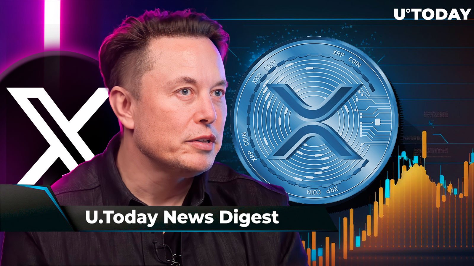 XRP 12% Reversal More Than Possible, Elon Musk Says 'X' Will Never Launch Native Token, SHIB Lead Shytoshi Kusama Shuts Down Scammers: Crypto News Digest by U.Today