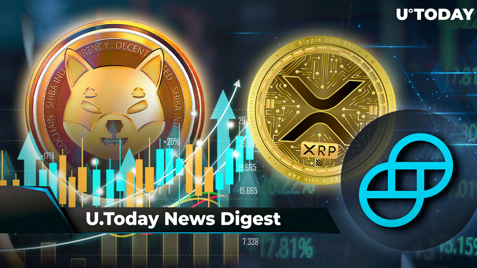 Gemini Teases Major XRP Announcement, SHIB Sees 300% Surge in up to $1 Million SHIB Transactions, XRP Gets New Recovery Chance: Crypto News Digest by U.Today