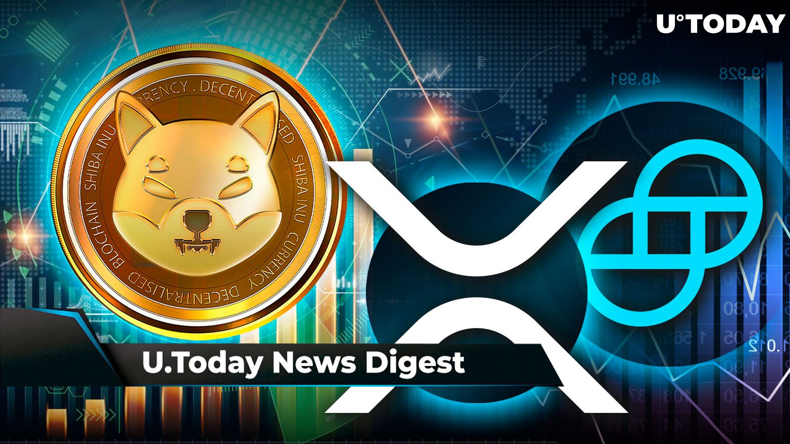 SHIB on Verge of Golden Cross, XRP Briefly Jumps to $50 on Gemini, Cardano Successfully Mints BTC: Crypto News Digest by U.Today