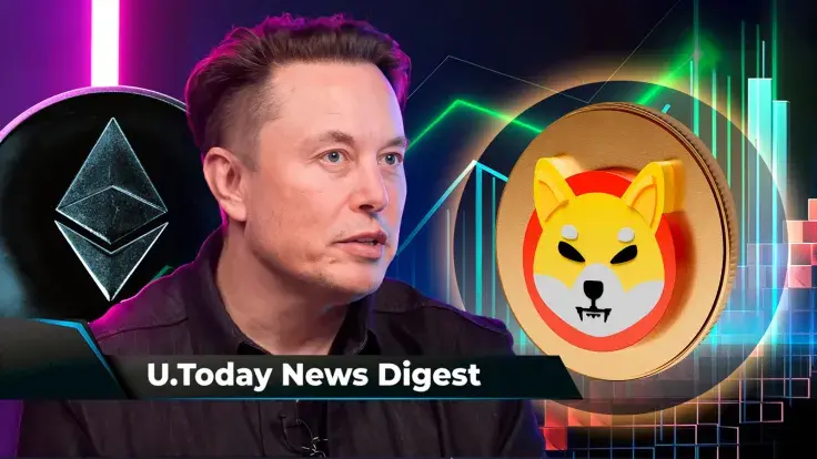 XRP Gains Worldwide Adoption via BitPay, 33 Billion SHIB Moved From Exchanges, Elon Musk Mentions ETH Creator Vitalik Buterin in Tweet: Crypto News Digest by U.Today