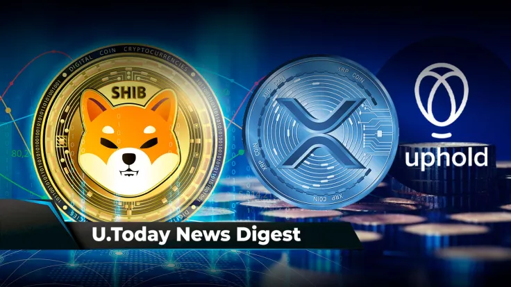 SHIB 'Worldpaper' Unveiled, Dogecoin Mourns Passing of Famous Shiba Inu, Full XRP Support and Reserves Confirmed by Major Platform's CEO: Crypto News Digest by U.Today