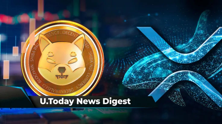 SHIB Official Shares One Mistake With Shibarium Made by Shytoshi Kusama, XRP Whales Accumulate Billions of Tokens, SHIB Sheds 100 Million Tokens: Crypto News Digest by U.Today