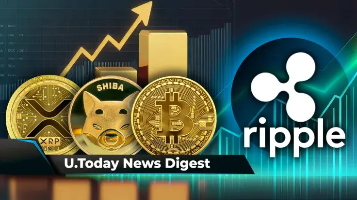 XRP, SHIB and BTC Adoption Surges Thanks to New Partnership, Ripple's Top Execs Show New Trial Schedule, SHIB Hits New Milestone: Crypto News Digest by U.Today