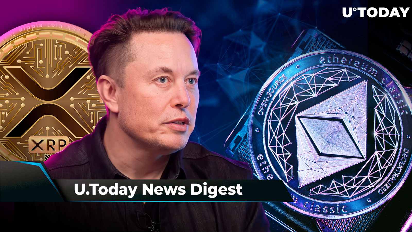Elon Musk Provokes XRP Army's Heated Reaction With His New Post, Pro-XRP Lawyer Teases 'Big Announcement,' Vitalik Buterin Moves Half Million in ETH: Crypto News Digest by U.Today