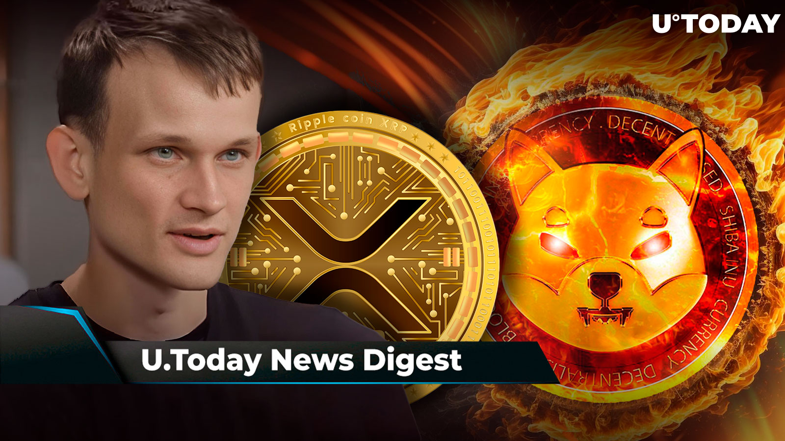 ETH Insider Breaks Down Buterin's Alleged Interest in Ripple and XRP, Quarter Billion SHIB Destroyed, Henrik Zeberg Shares New Target Price for BTC Rally: Crypto News Digest by U.Today