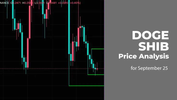 DOGE and SHIB Price Analysis for September 25