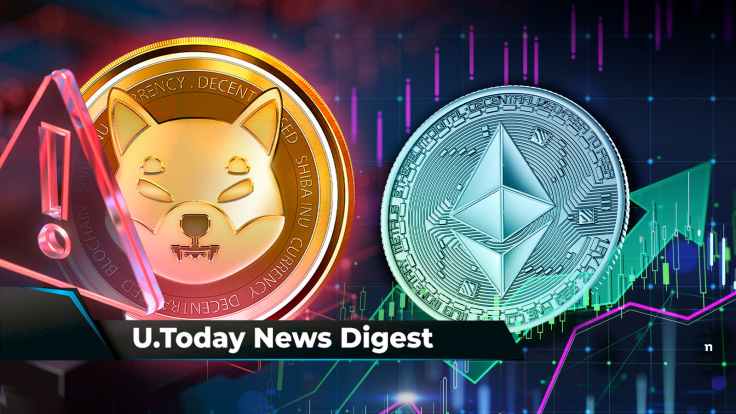 Binance Releases Important Funding Update, SHIB Team Issues Critical Alert, ETH Price up as Ethereum ETF Eyes Potential Launch on Monday: Crypto News Digest by U.Today