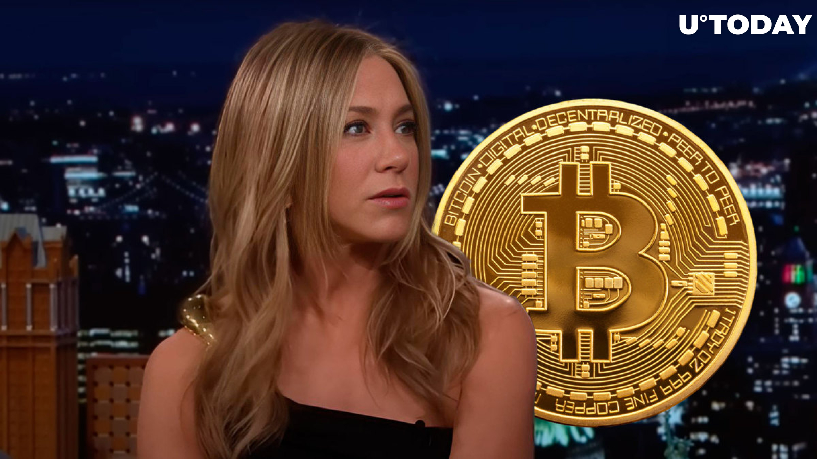 Jennifer Aniston Mentions Bitcoin on Apple TV's Good Morning Show