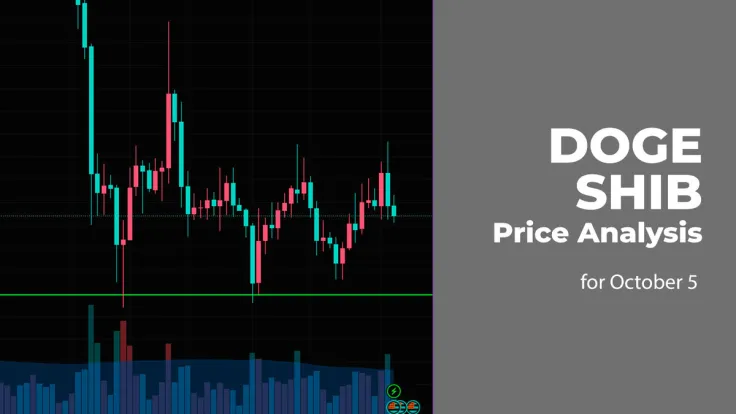 DOGE and SHIB Price Analysis for October 5