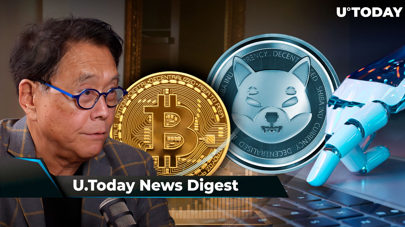 Robert Kiyosaki Names Profitable Asset That May Spike Soon, BTC Weekly Chart Signals Possible Breakout to $40,000, SHIB Lead Teases 'Secret' AI Initiatives: Crypto News Digest by U.Today