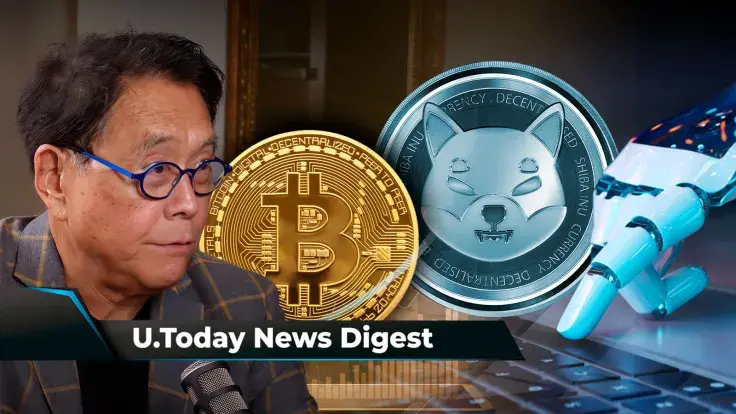 Robert Kiyosaki Names Profitable Asset That May Spike Soon, BTC Weekly Chart Signals Possible Breakout to $40,000, SHIB Lead Teases 'Secret' AI Initiatives: Crypto News Digest by U.Today