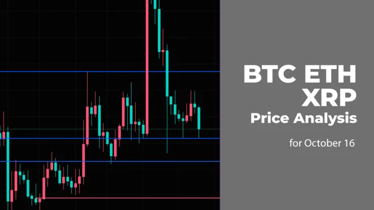 BTC, ETH and XRP Price Analysis for October 16