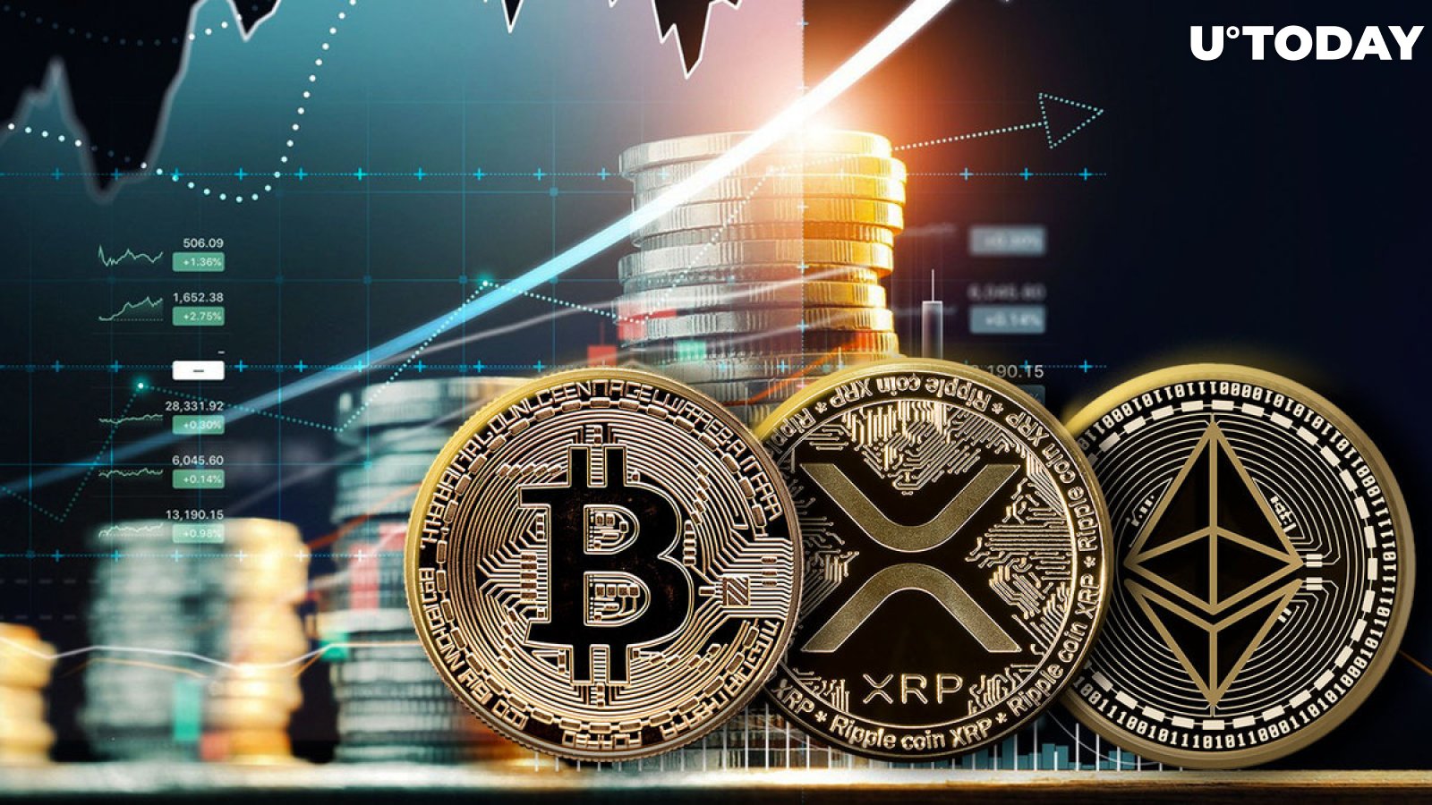 XRP, Bitcoin, ETH Take Center Stage in Whopping $800 Million Crypto Transfers
