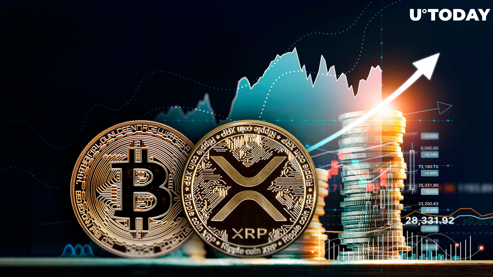 Massive Crypto Rally: Bitcoin Tops $35,000 While XRP Surpasses $0.55