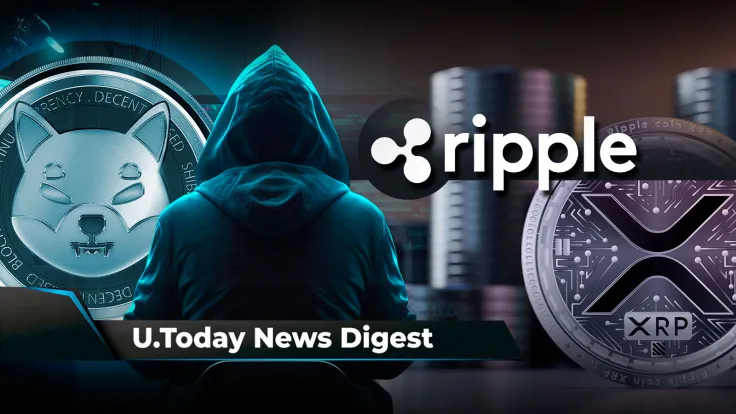 SHIB Lead Shytoshi Kusama Comes out of 'Quiet Mode,' Ripple Helps Move Almost 500 Million XRP, Robert Kiyosaki Reveals Top Assets for Average Investors: Crypto News Digest by U.Today