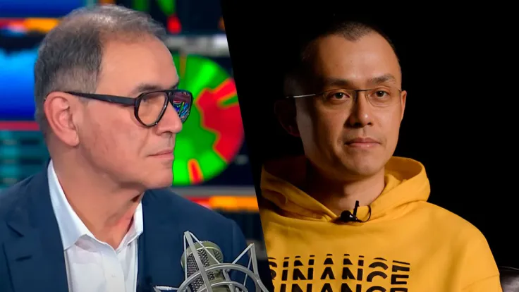 Wall Street's Dr. Doom Nouriel Roubini Slammed by Binance CEO