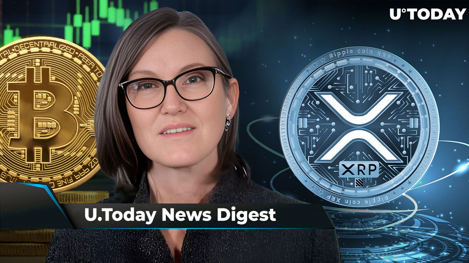 BTC Predicted to Reach $600,000 by Cathie Wood, XRP Relisted on Major Exchange, SHIB Rep Explains Why ShibaSwap 2.0 Not Released Yet: Crypto News Digest by U.Today