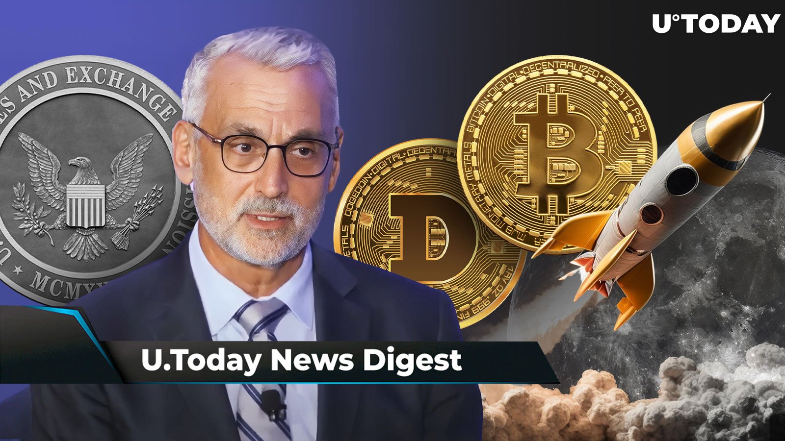 Ripple's Stuart Alderoty Claims SEC Losing Legal Battles; Physical DOGE, BTC to Head to Actual Moon This Year, Shibarium Hits New Adoption Milestone: Crypto News Digest by U.Today
