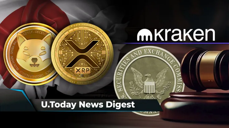 Important XRP, SHIB Announcement Made by Japanese Exchange; ADA and SOL Recognized as Securities in New SEC Lawsuit Against Kraken: Crypto News Digest by U.Today
