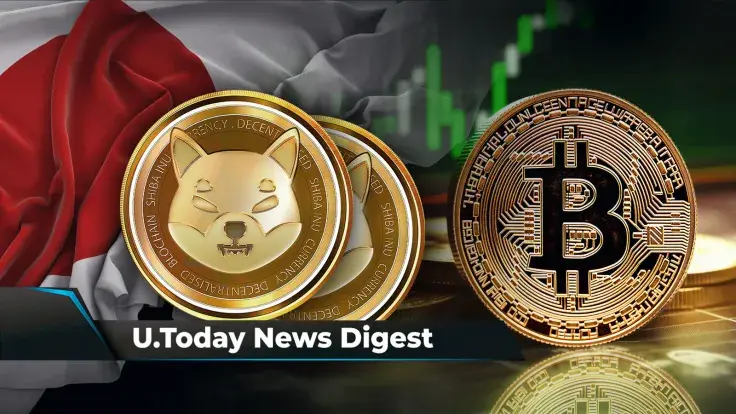 Major Japanese Exchange Adds Support for SHIB, BTC Predicted to Surge to $80,000 in 2024, Ripple's New Campaign Emerges in London Underground: Crypto News Digest by U.Today
