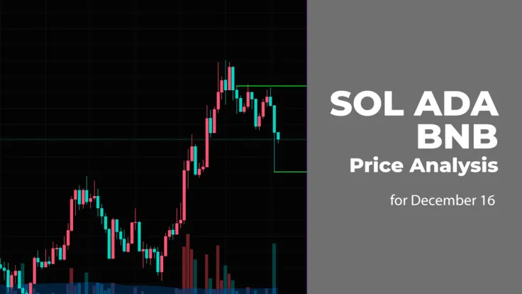 SOL, ADA and BNB Price Analysis for December 16