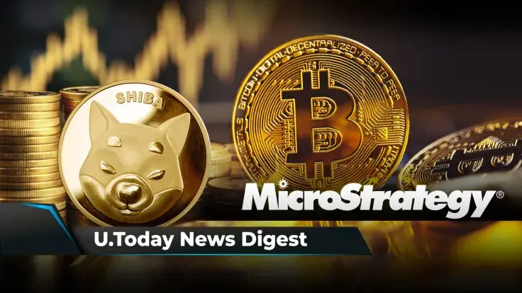 SHIB on Verge of Gaining Another Zero, MicroStrategy Announces Massive Bitcoin Purchase, XRP and ADA Score Major New Listing on Binance: Crypto News Digest by U.Today