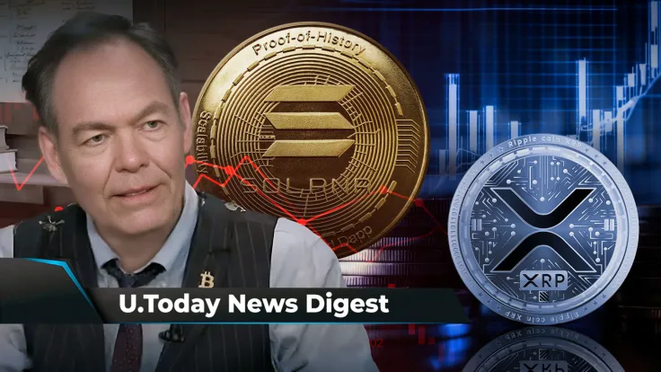 Max Keiser Says SOL to Plunge to $20, XRP Price on Point of Potentially Major Move, Shibarium Daily Transactions See Dramatic Drop: Crypto News Digest by U.Today