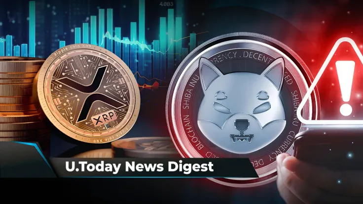 SHIB Delisted From This Platform, Abnormal $15 Billion XRP 'Transfer' Mystifies Community, XRP Healthcare Unveils Major Milestone With XRPL: Crypto News Digest by U.Today