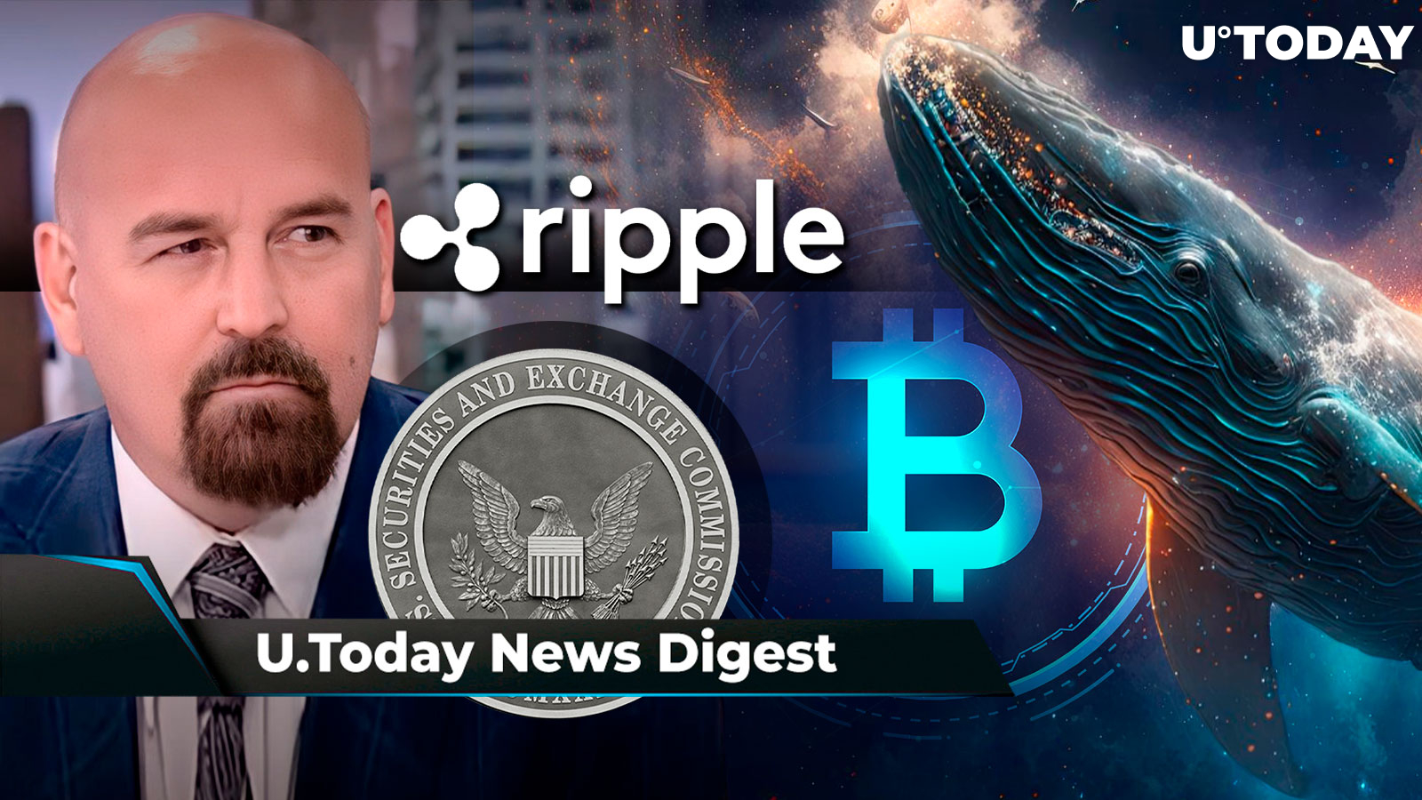 Bitcoin Whales Boost Holdings by $3 Billion, Pro-XRP Lawyer Highlights Key Factor in Ripple's Win, SHIB Price History Hints at Double-Digit Gains Next Month: Crypto News Digest by U.Today