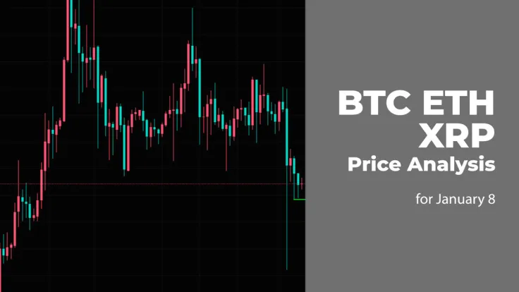 BTC, ETH, and XRP Price Analysis for January 8