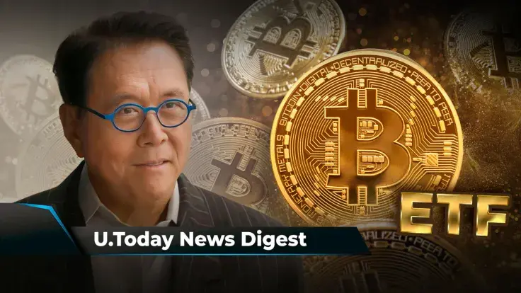 Bitcoin ETFs Eating Gold's Lunch, 'Rich Dad Poor Dad' Author Kiyosaki Explains Why He Owns BTC, Samson Mow Says Bitcoin Price Likely to Go Parabolic: Crypto News Digest by U.Today