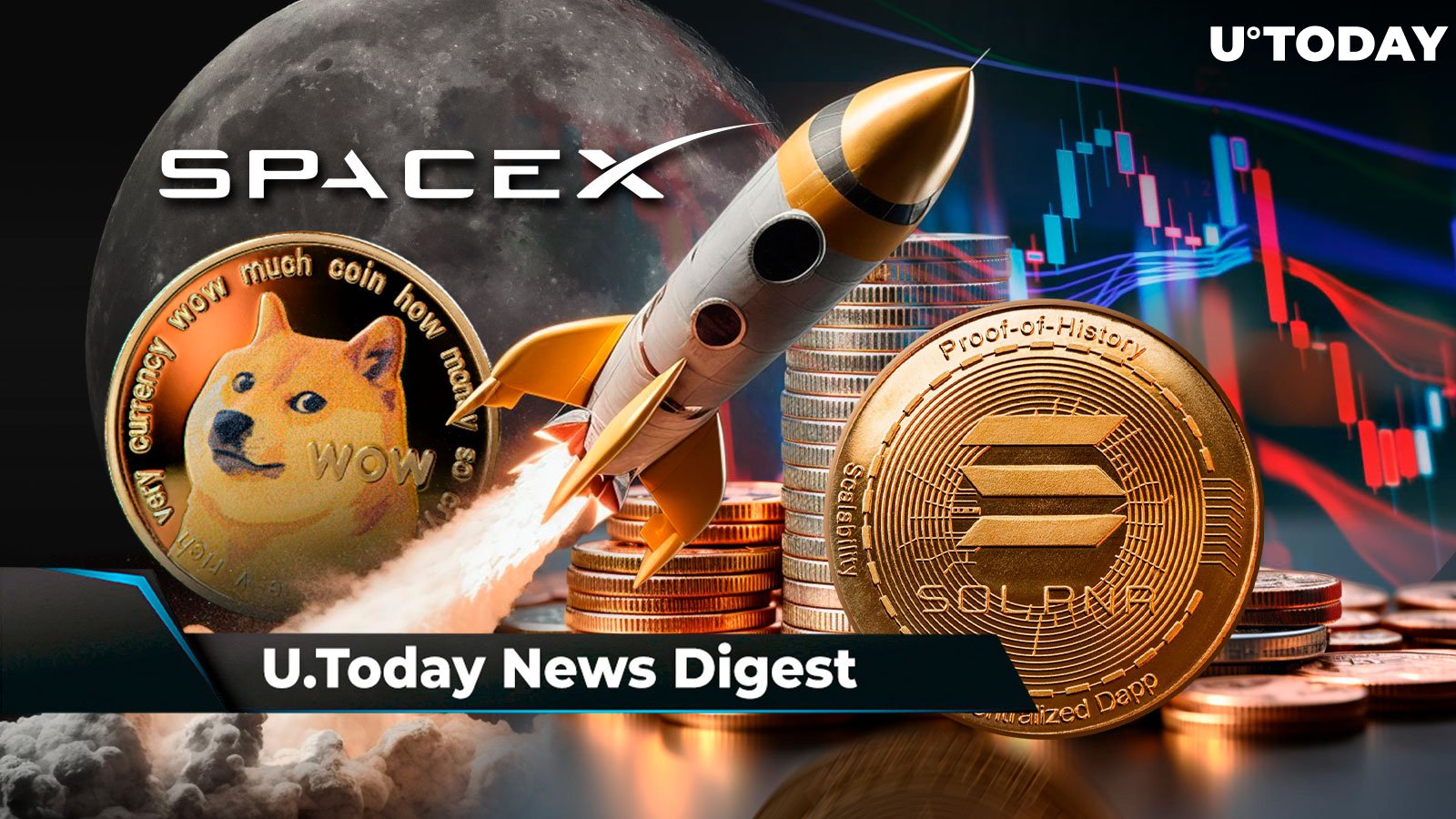 SpaceX Accepts DOGE Payment for Rescheduling DOGE-1 Lunar Mission, Solana's Fall Explained, Shytoshi Kusama Hints at 'Something About SHIB': Crypto News Digest by U.Today