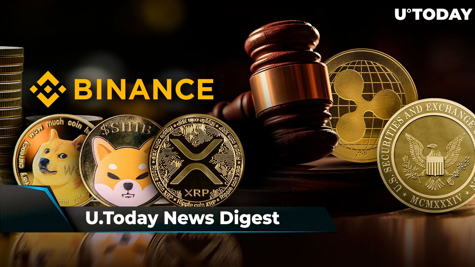 Binance DOGE, SHIB and XRP Reserves Top 100%, Ripple Files Crucial Request in SEC Lawsuit, Bitcoin Wallet Activity Dips Despite ETF Approvals: Crypto News Digest by U.Today