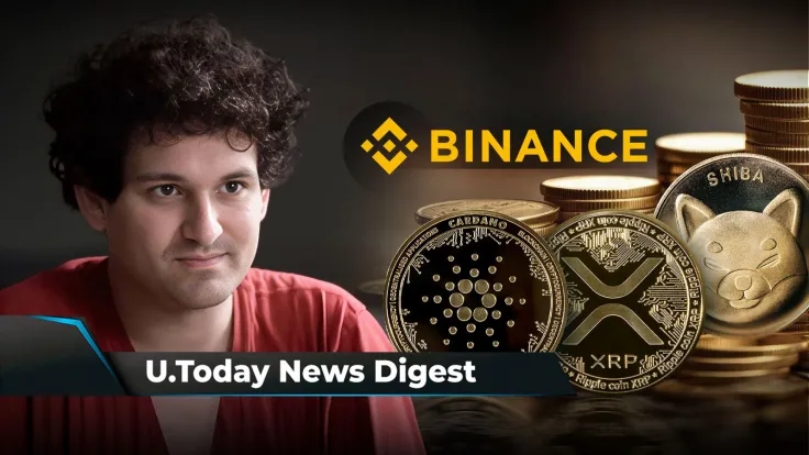 Sam Bankman-Fried's Exclusive Jail Photo Revealed; Binance Shares Important Update for XRP, SHIB, ADA Holders; Ripple CTO Explains How XRP in Escrow Can Be Burned: Crypto News Digest by U.Today