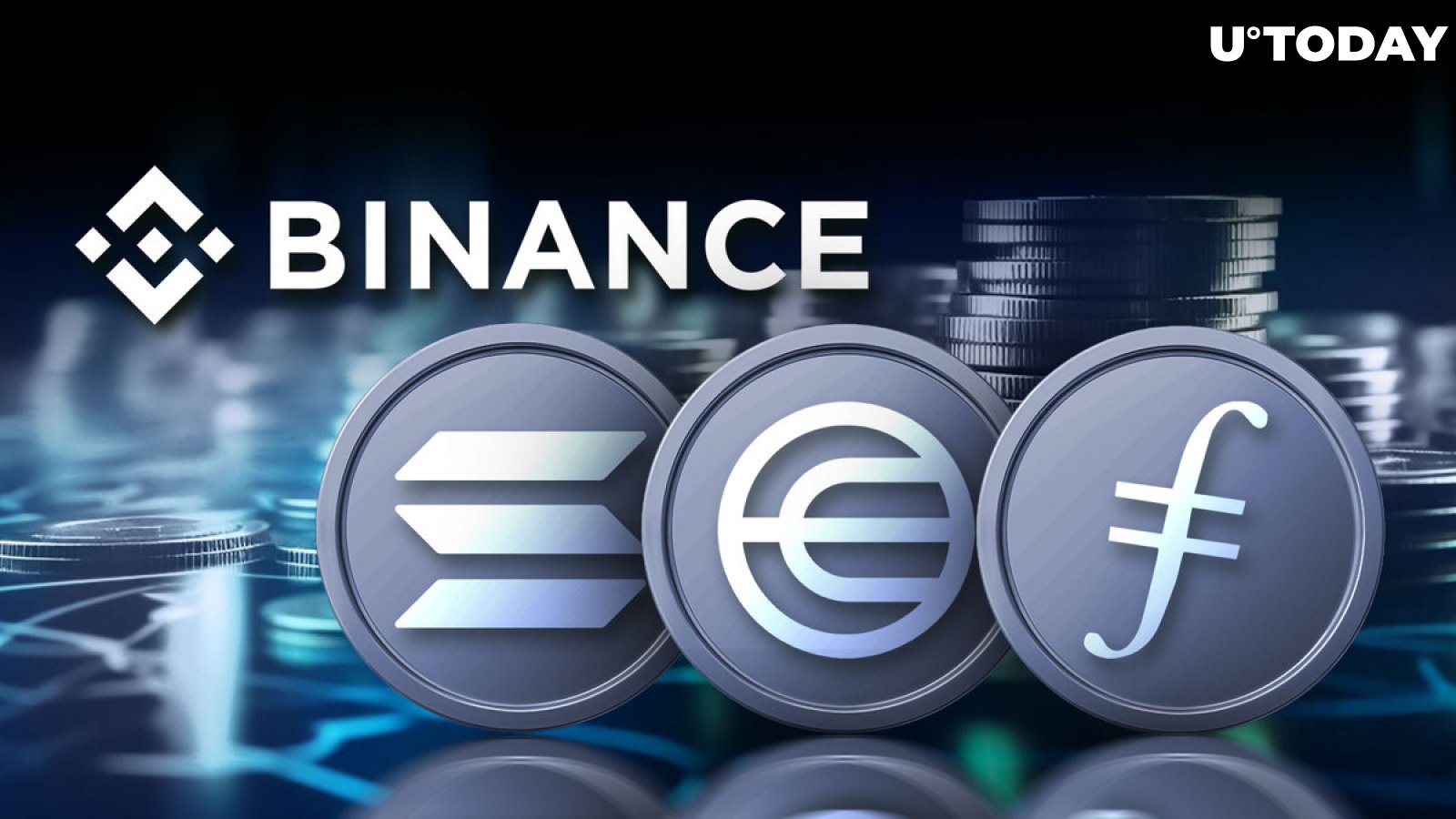 Binance Makes Big Announcement With New Solana, Worldcoin and Filecoin Listings
