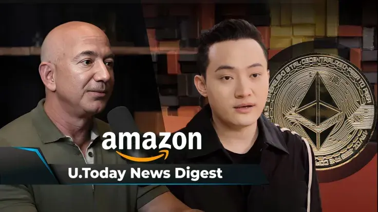 Jeff Bezos Sells Amazon Stocks Worth Billions, Suspected Justin Sun Wallet Buys $259 Million in ETH, Ripple CEO Weighs in on XRP ETF Rumors: Crypto News Digest by U.Today