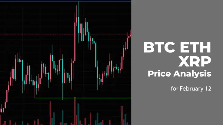 BTC, ETH and XRP Price Prediction for February 12