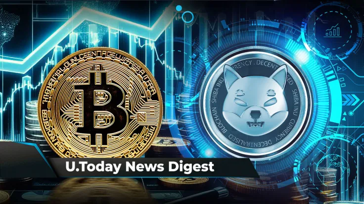 Bitcoin Rally Far From Over, Per Glassnode Cofounders; SHIB Lead Teases SHIB Army With Update, Charles Hoskinson Dispels Rumors of Leaving Cardano: Crypto News Digest by U.Today