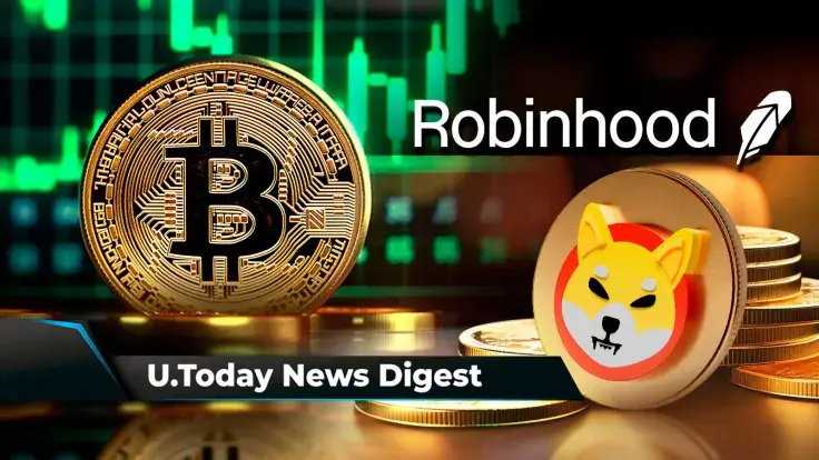 Bernstein Sees Bitcoin Reaching $150,000, 332 Billion SHIB Moved to Robinhood Address, Coinbase Hits Back at SEC: Crypto News Digest by U.Today