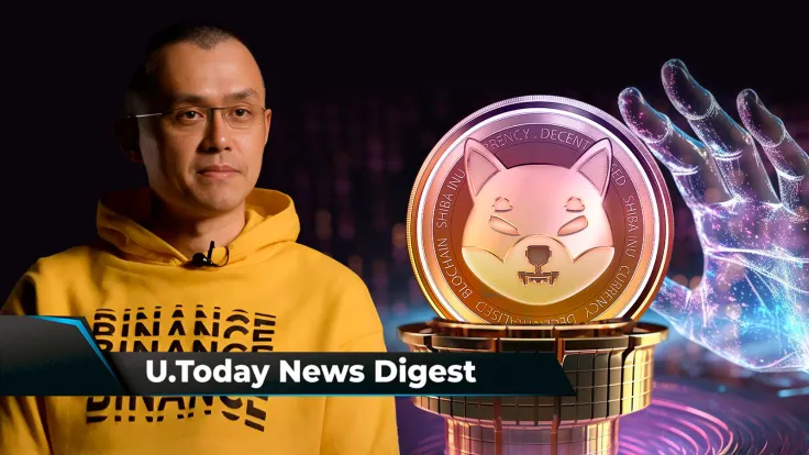 Former Binance CEO CZ Teases New Project, SHIB Team Member Shares Update on SHIB Metaverse, Solana Flips Binance Coin: Crypto News Digest by U.Today