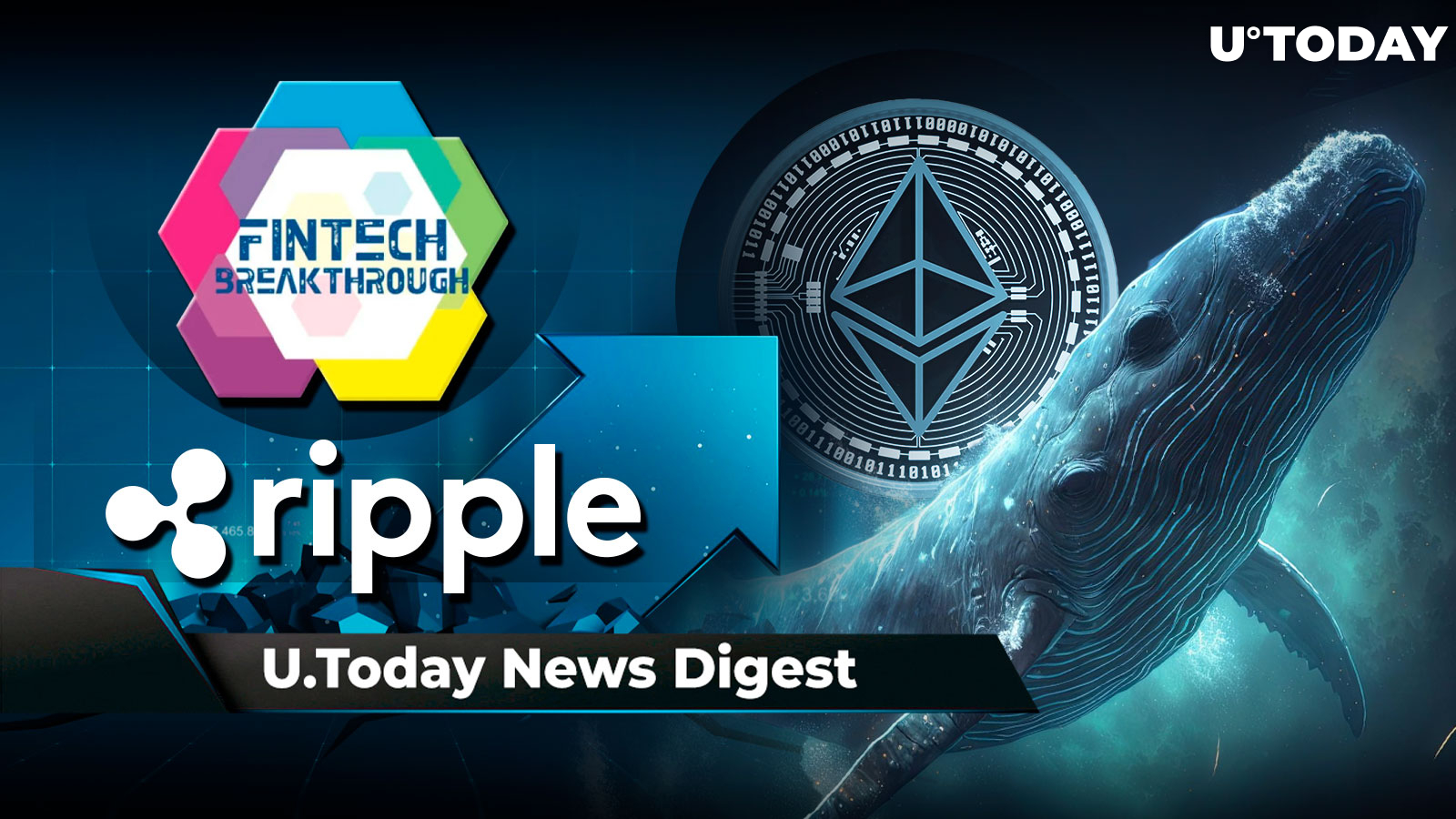 Ripple Labs Wins Rare Award in Payments Technology, Ethereum Whales Cash out As ETH Price Drops, XRP Triggers 125% Volume Surge Amid Market Crash: Crypto News Digest by U.Today