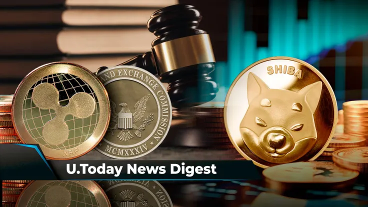 Ripple and SEC Jointly Agree to Seal Details in Remedies Briefing, Shiba Inu Team Member Expects New SHIB ATH Before BTC Halving: Crypto News Digest by U.Today