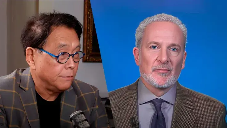 'Rich Dad Poor Dad' Author Robert Kiyosaki Takes Direct Swipe at Peter Schiff