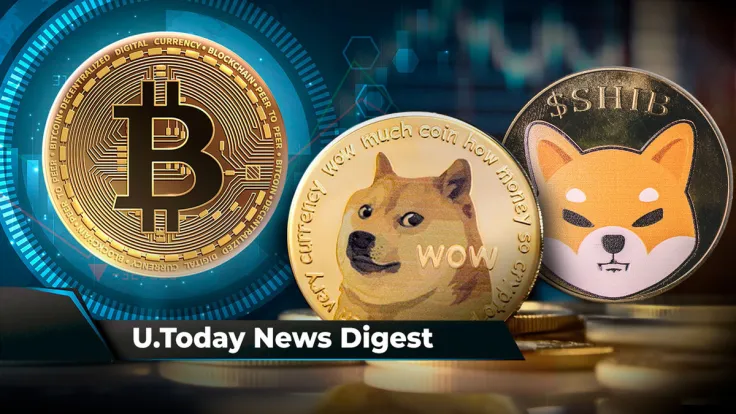 671,000 BTC Bought by Million Bitcoin Addresses at This Demand Zone, DOGE Rally Leaves 80% of Investors in Profit, 3 Trillion SHIB Moved to Robinhood Address: Crypto News Digest by U.Today